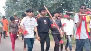 Photo of नागराधाम के श्रद्धालु! श्रवण मास में कांवड़ यात्रा