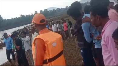 Photo of ग्राम खंडवा की सोननदी में बहा 28 वर्षीय युवक एसडीईआरएफ और एनडीआरएफ की टीम जूटी रेस्क्यू में