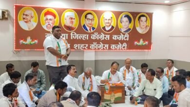 Photo of आज भोला भवन गोंदिया इथे जिल्ला काँग्रेस अनुसूचित जाती विभागाची जिल्हास्तर बैठक सम्पन्न!