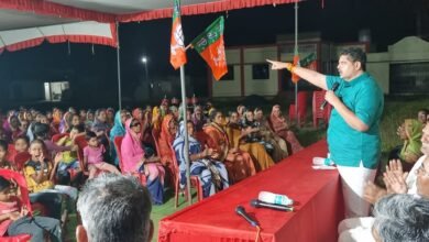 Photo of भाजपा से उम्मीदवारी मिलने के बाद, विनोद अग्रवाल की बघोली में पहली उत्साहवर्धक जनसभा