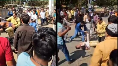 Photo of बैहर में जयस्तंभ चौक में युवक के साथ बेरहमी से मारपीट, वीडियो सामने आने के बाद बैहर पुलिस ने किया मामला दर्ज, आरोपी फरार