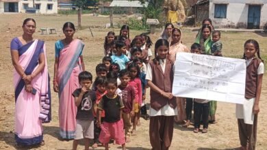 Photo of 7 वा पोषण पखवाड़ा के तहत आंगनवाड़ी केंद्र क्रमांक 2 घोटी ( लालबर्रा ) में हुआ आयोजन ” सही पोषण देश रोशन “