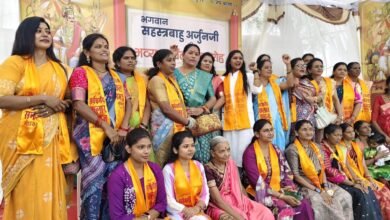 Photo of सर्वर्गीय कलार समाज गोंदिया श्री राज राजेश्वर भगवान सहस्त्रबाहु अर्जुन जी के जन्म उत्सव के उपलक्ष में भव्य शोभायात्रा समारोह एवं मंदिर भूमिपूजन किया गया।