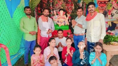 Photo of अंधरीकछार में बाल गणेश समिति ने शुभ मुहूर्त में की गणेश प्रतिमा की स्थापना
